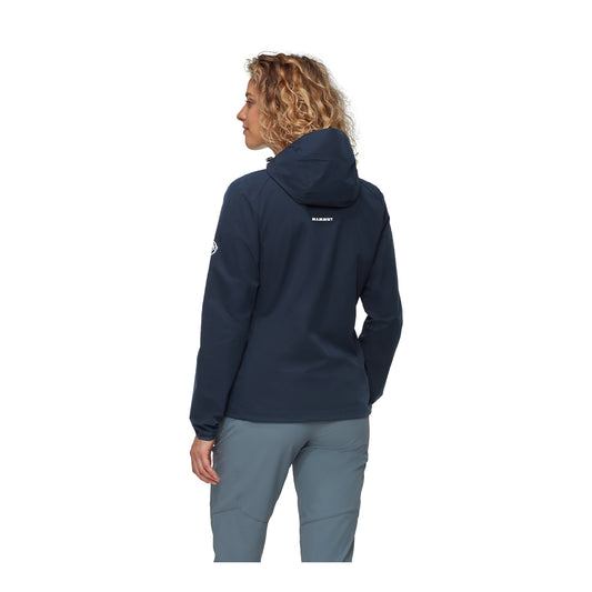 Jacheta Softshell Femei Mammut GRANITE SO Hooded Marine