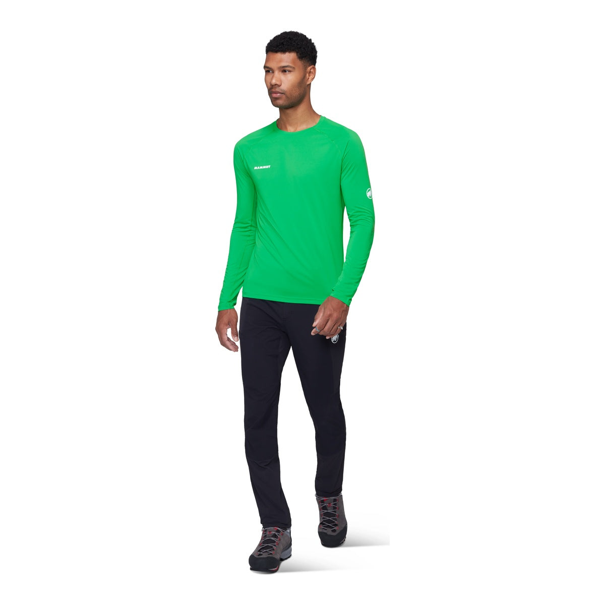 Bluza Barbati Mammut Ducan FL Longsleeve Pinea