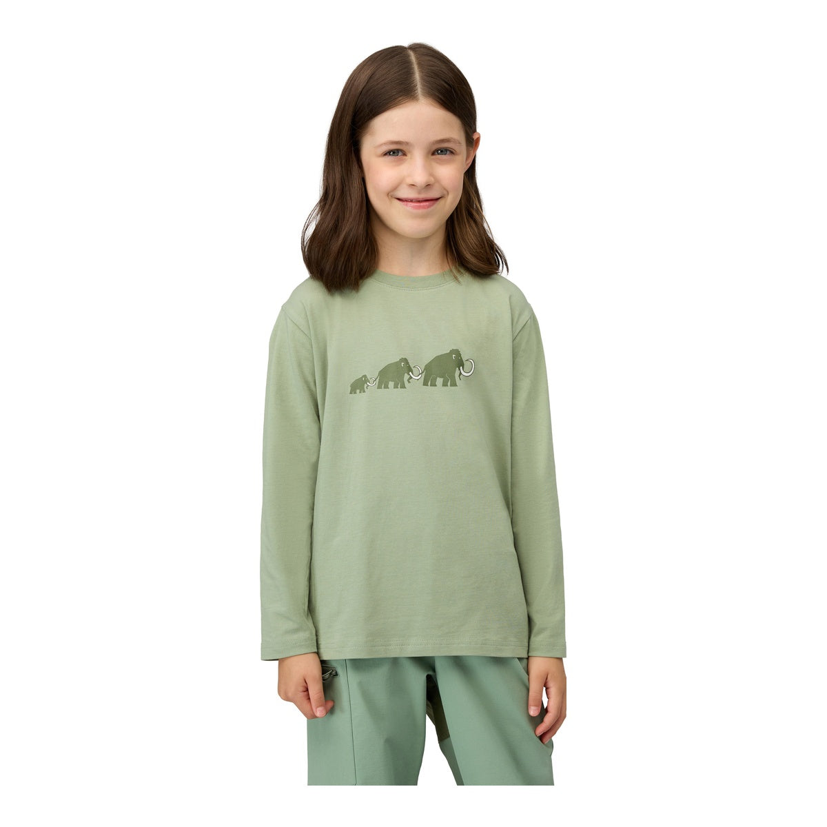 Bluza Copii Mammut Core Longsleeve Logo Willow