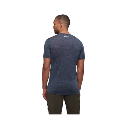 Tricou Barbati Mammut Tree Wool FL Marine Melange