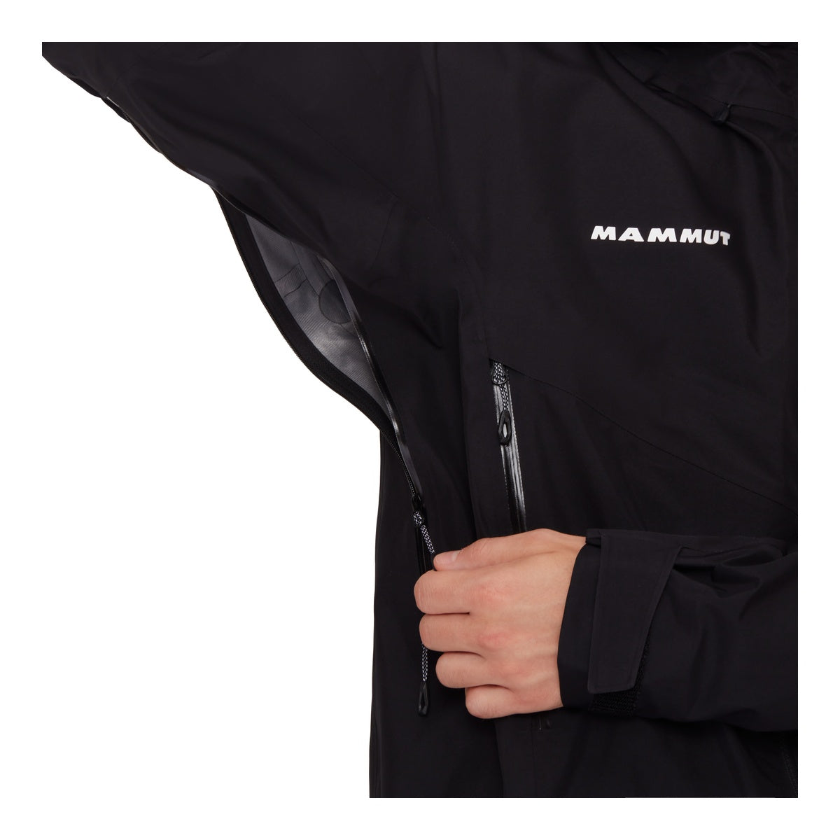 Jacheta Barbati Mammut Crater IV HS Hooded Black