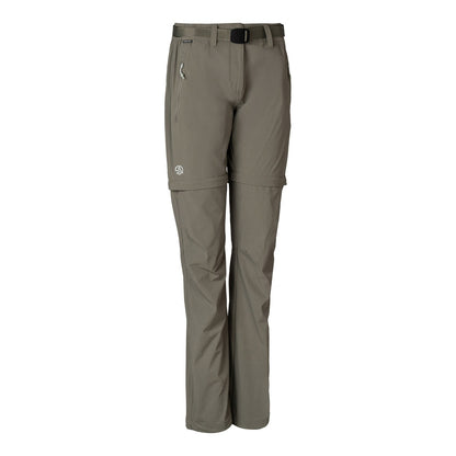 Pantaloni Femei Ternua TORMAN ZIP-OFF PT Olive