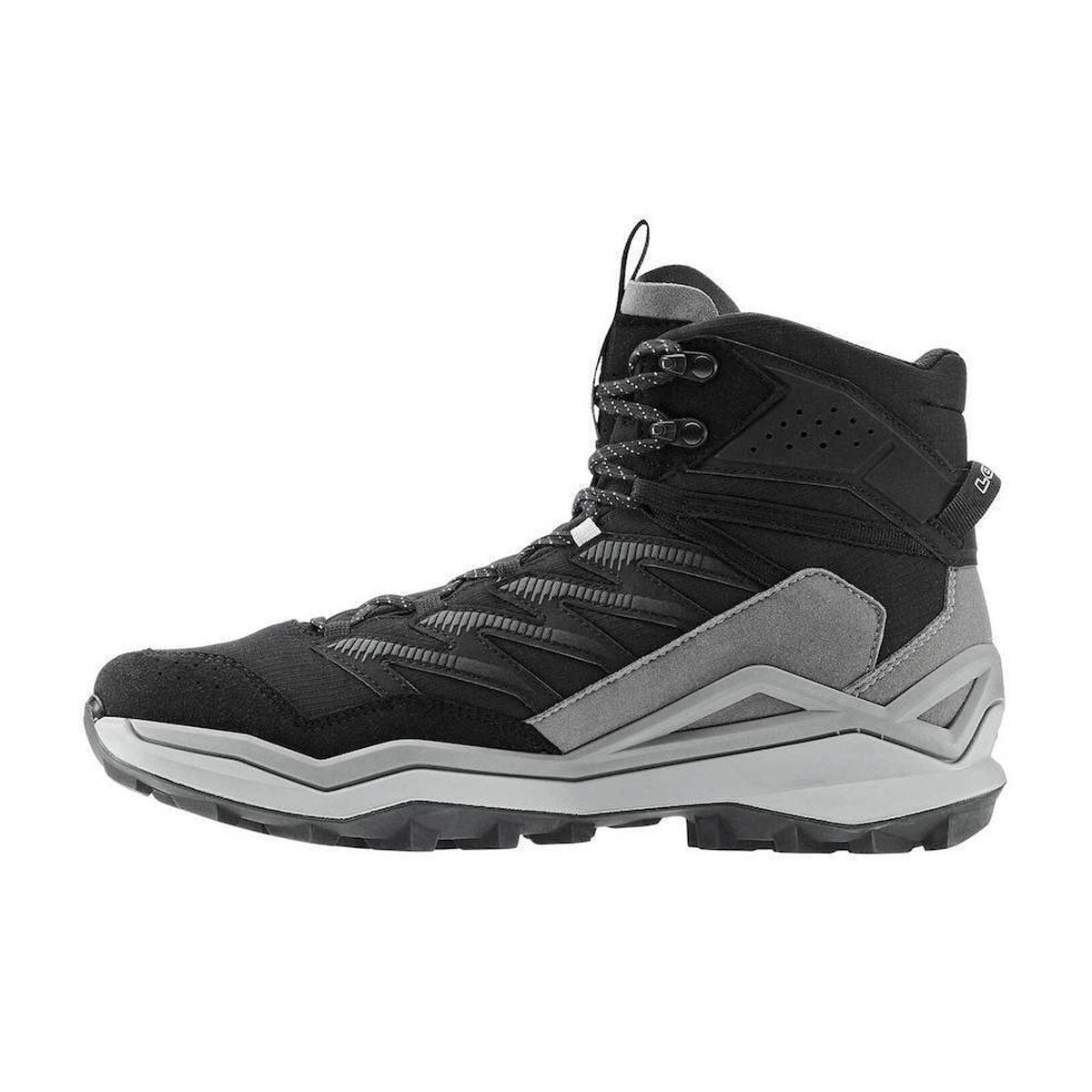 Bocanci Barbati Lowa Maddox Pro GTX Mid Black-Grey