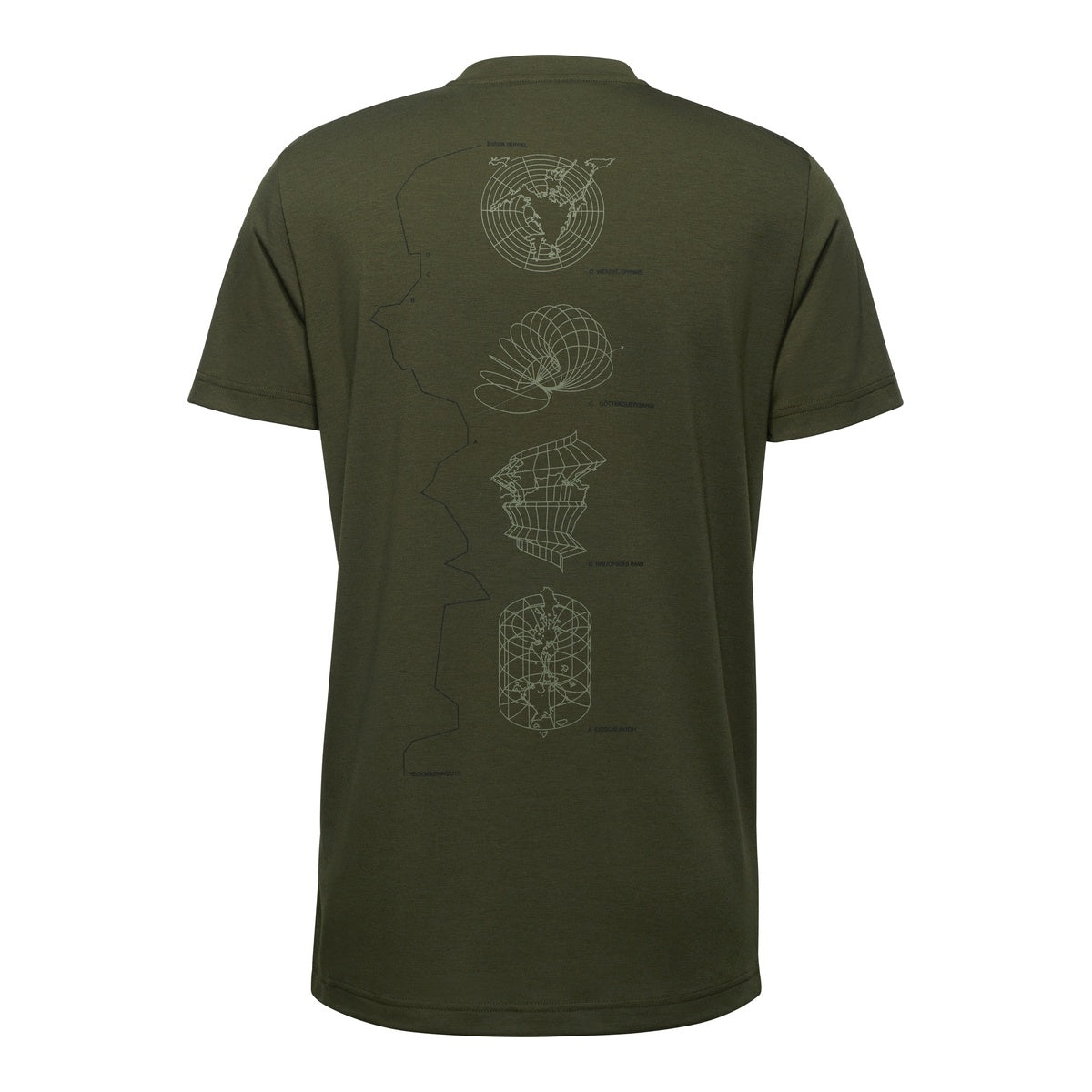 Tricou Barbati Mammut Eiger Dark Marsh