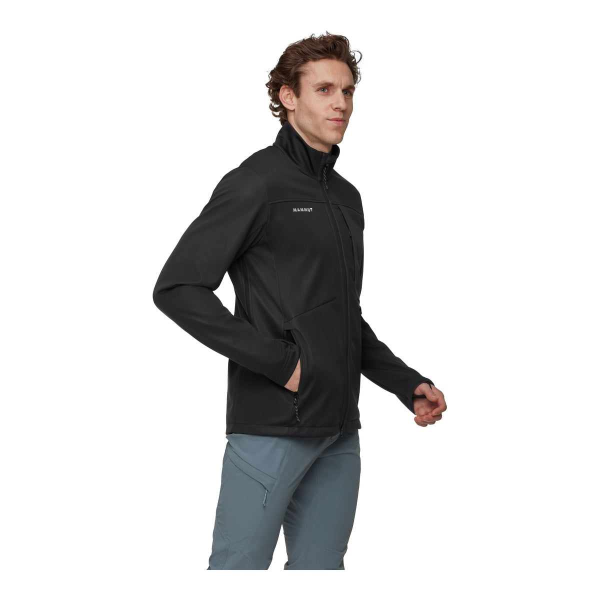 Jacheta Softshell Barbati Mammut Ultimate VIII SO Black