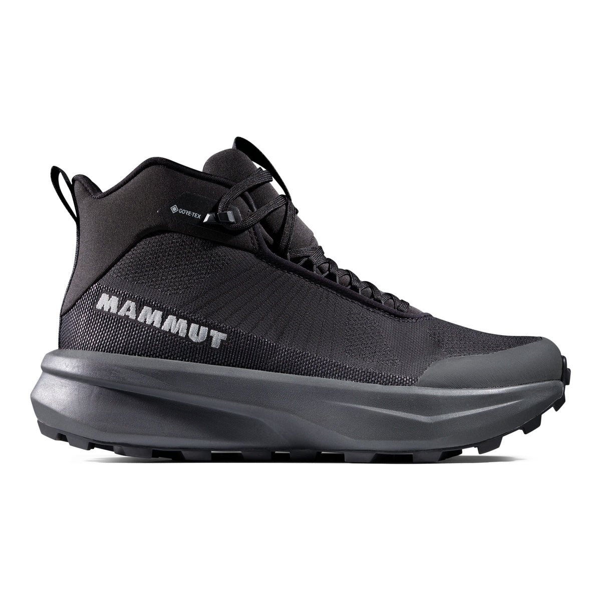 Bocanci Drumetie Barbati Mammut Aenergy Mtn Mid GTX Black-Dark Steel