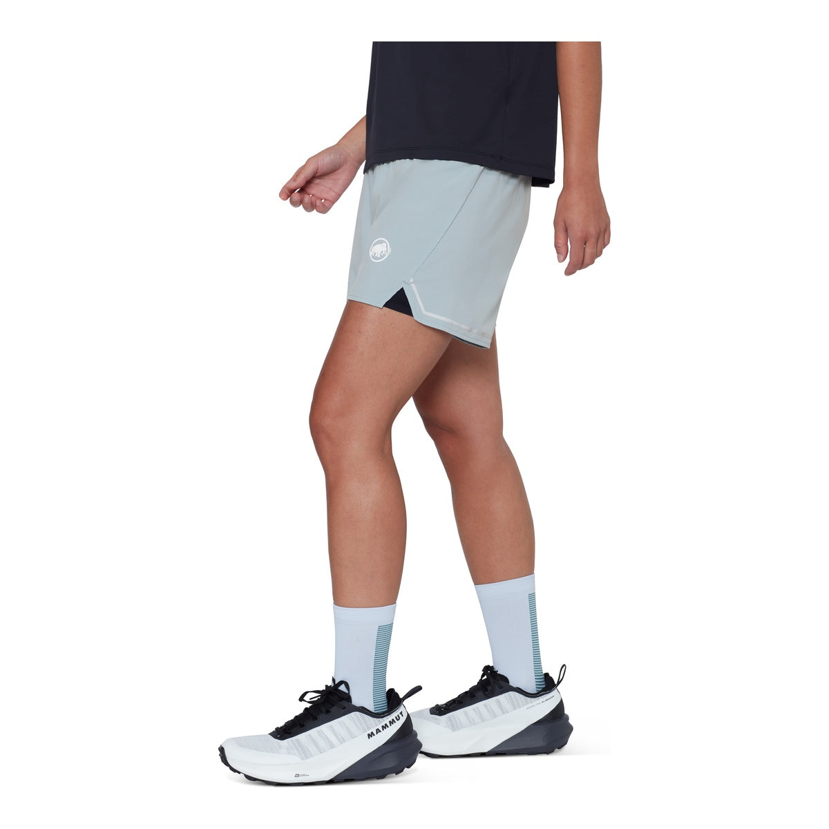 Pantaloni Scurti Femei Mammut Aenergy TR 2 in 1 Blue