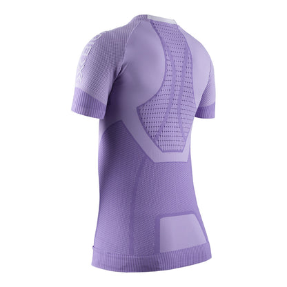 Tricou Femei X-Bionic Invent 4.0 Running Sh Sl Wmn Bright Lavender/White