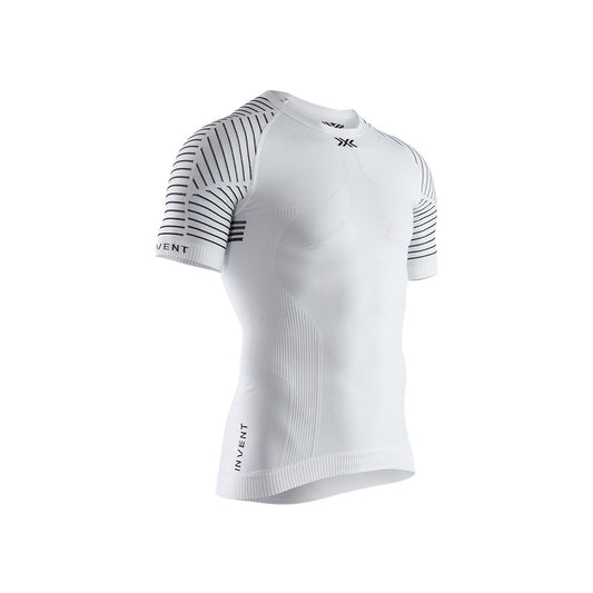 Tricou Barbati X-BIONIC Invent 4.0 Lt Arctic White-Dolomite Grey