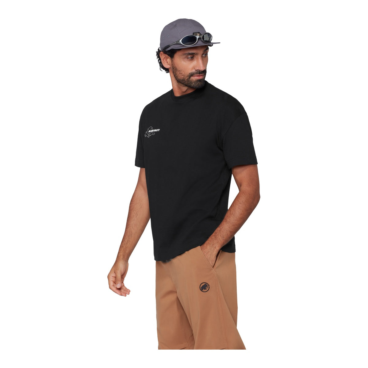 Tricou Barbati Mammut Base Relaxed Glacier Negru