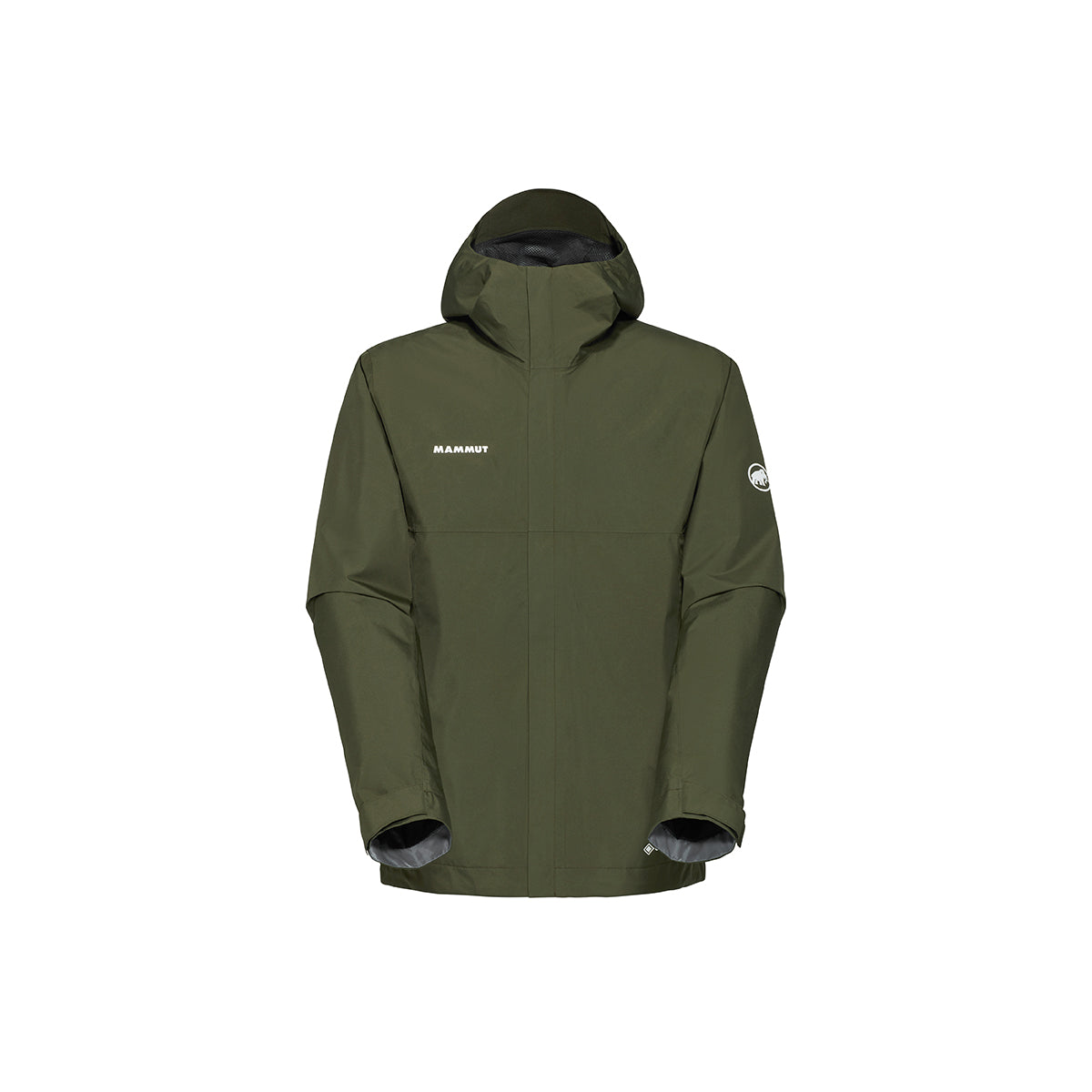 Jacheta Barbati Mammut Treeline Light HS Hooded Dark Marsh