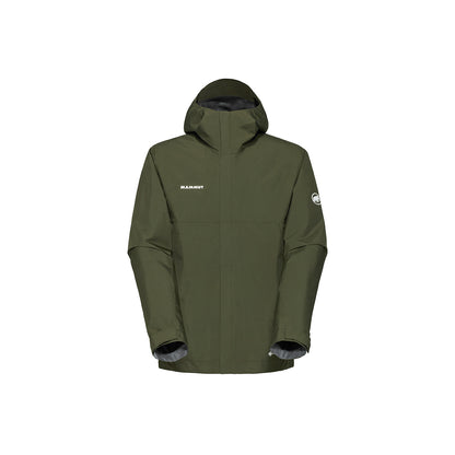 Jacheta Barbati Mammut Treeline Light HS Hooded Dark Marsh