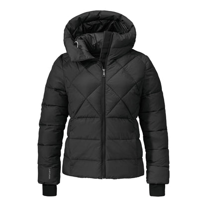 Jacheta Femei Schoffel Ins Boston Black