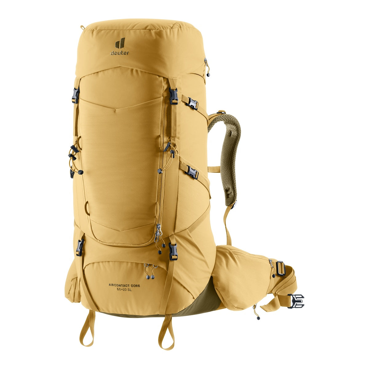 Rucsac Munte Femei Deuter Aircontact Core 55+10 SL Savanna Nori