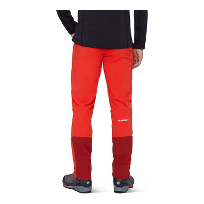 Pantaloni Softshell Barbati Mammut Courmayeur SO Mammut Red-Dark Mammut Red