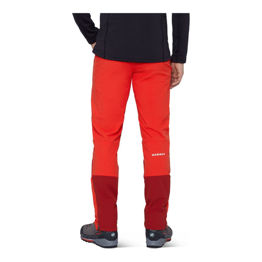 Pantaloni Softshell Barbati Mammut Courmayeur SO Mammut Red-Dark Mammut Red