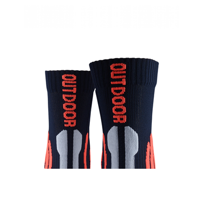 Sosete Unisex X-BIONIC Trek Outdoor Midnight Blue-Kurkuma Orange