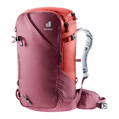 Rucsac Schi Femei Deuter Freerider Pro 32+ SL Maron-Currant Purple