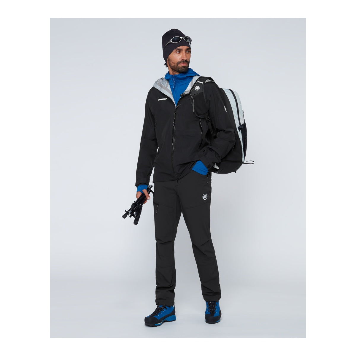 Jacheta Barbati Mammut Alto Guide HS Hooded Black