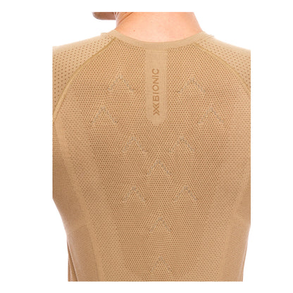 Tricou Barbati X-BIONIC Xceed Run Sand-Dark Sand