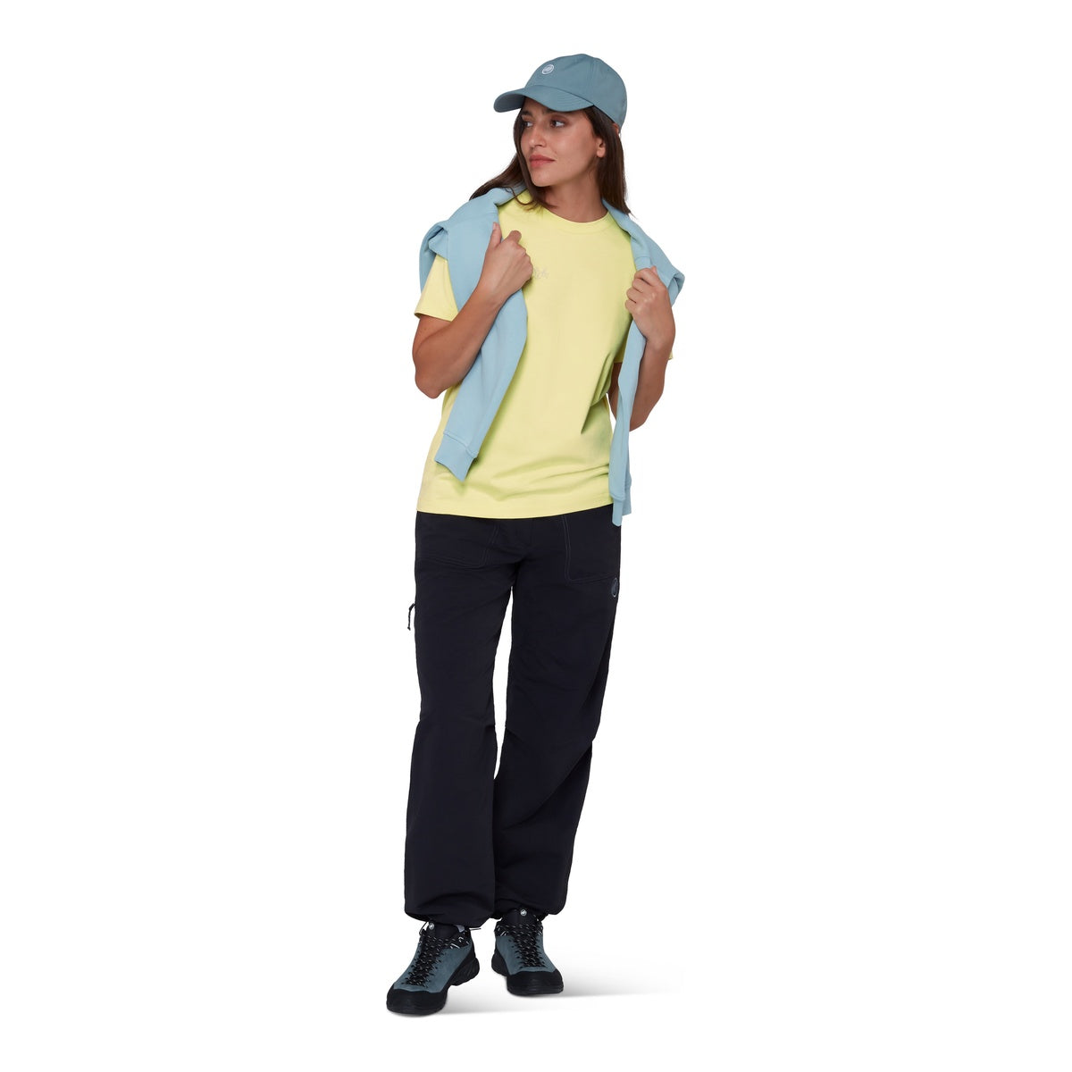 Tricou Femei Mammut Base Multi-Pitch Galben