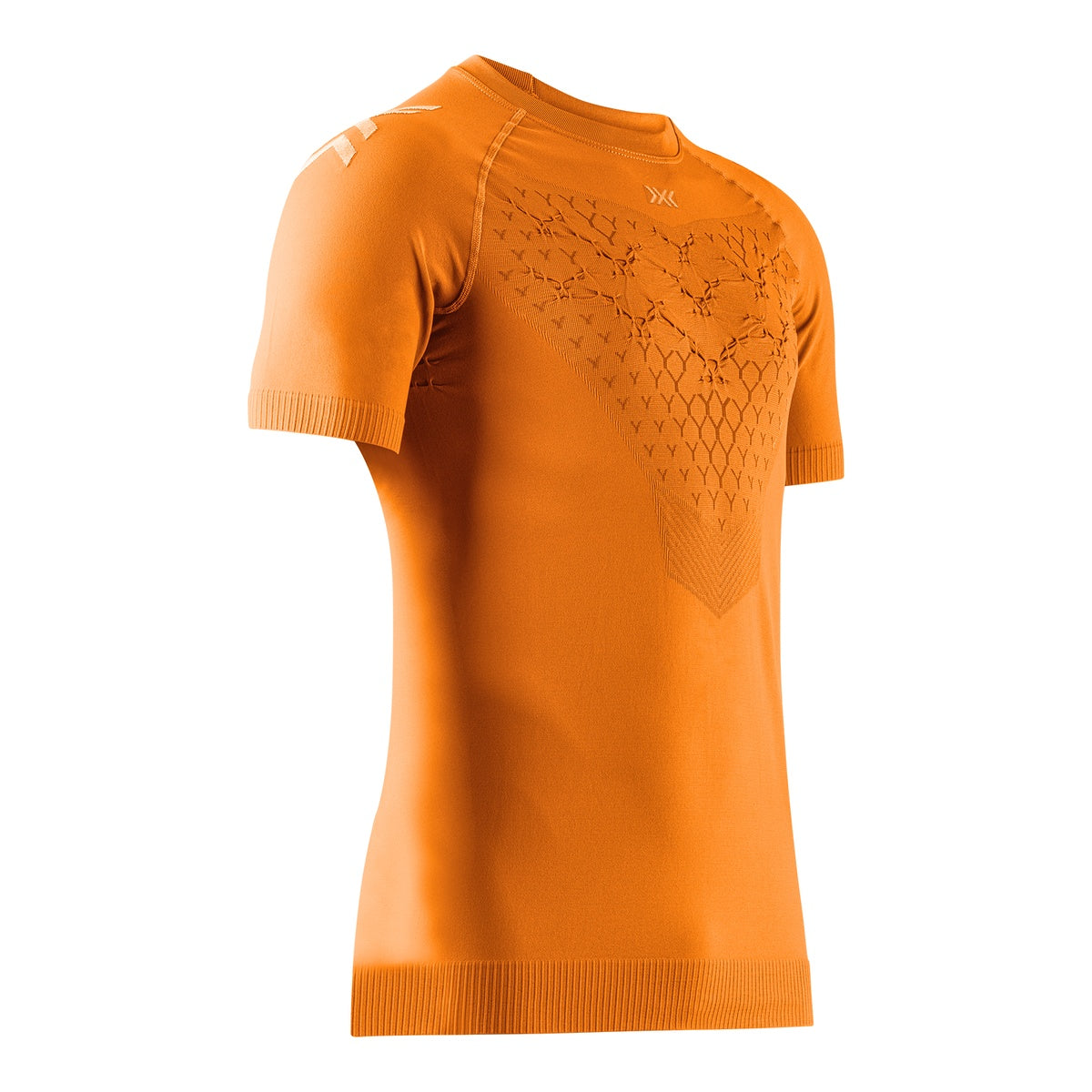 Tricou Barbati X-Bionic Twyce Run Blazing Orange/Arctic White