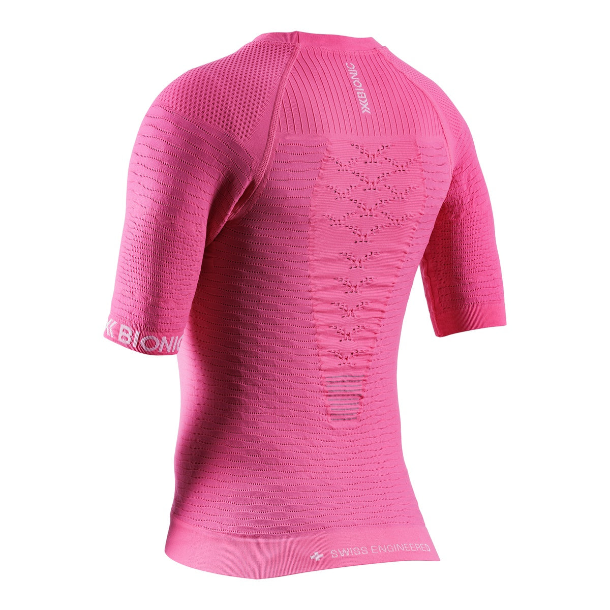 Tricou Femei X-Bionic Effektor Wmn Neo Pink/X White