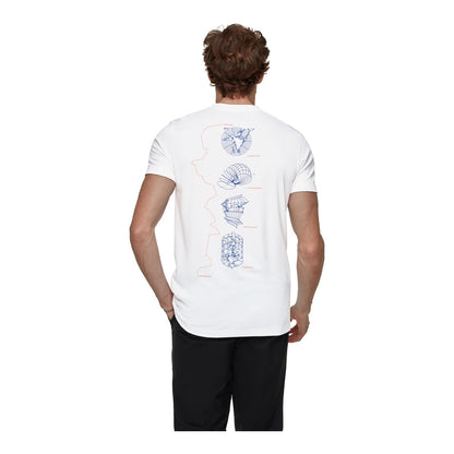 Tricou Barbati Mammut Eiger White