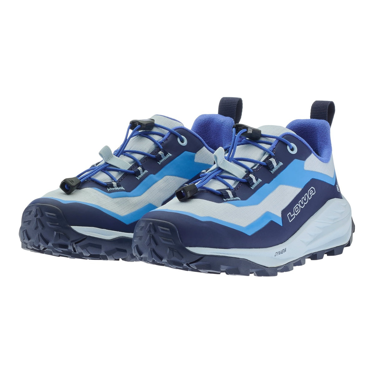 Pantofi Drumetie Baieti Lowa Trailux Gtx Lo Jr Blue