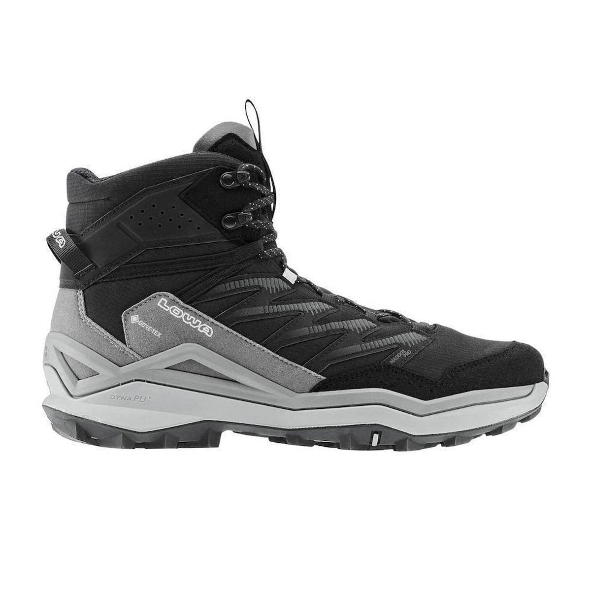 Bocanci Barbati Lowa Maddox Pro GTX Mid Black-Grey