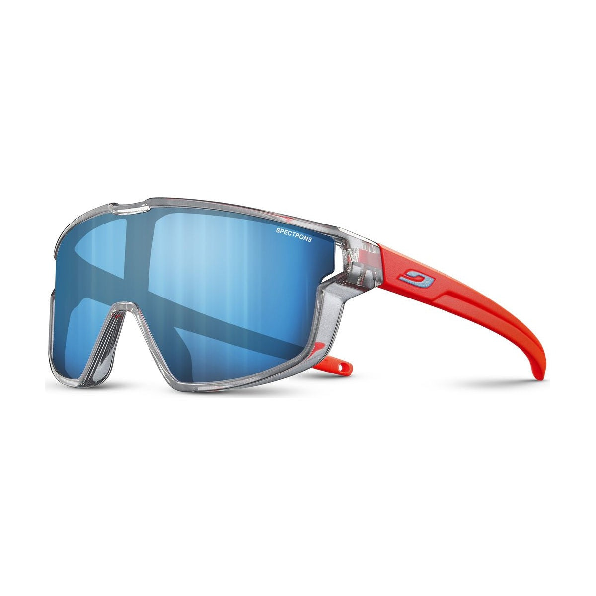 Ochelari Copii Fury Mini Shiny Translucent Gray-Matt Fluorescent Orange Spectron 3