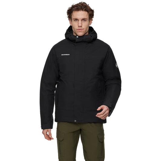 Jacheta Barbati Mammut Treeline Hs Thermo Hooded Black