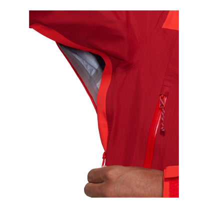 Jacheta Barbati Mammut Alto Guide HS Hooded Dark Mammut Red-Mammut Red