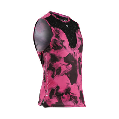 Maiou Unisex X-BIONIC Corefusion Run Wolfpack-Black-Neo Pink