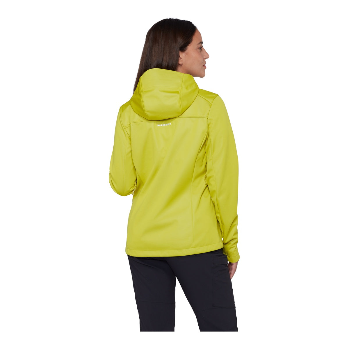 Jacheta Softshell Femei Mammut Ultimate VIII SO Hooded Acacia