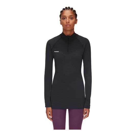 Bluza Femei Mammut Trift Half Zip Black