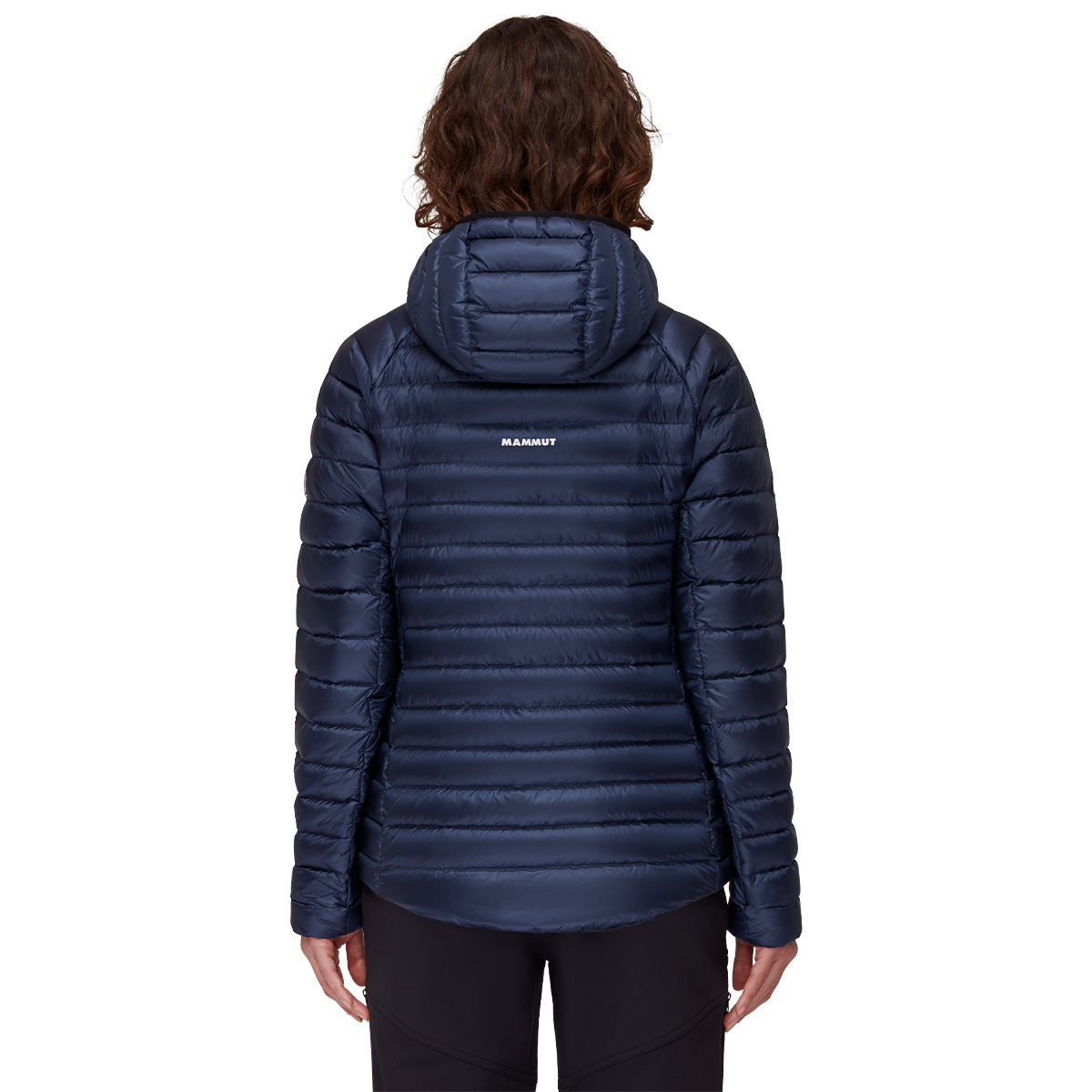 Jacheta Femei Mammut Broad Peak In Hooded Marine-Black