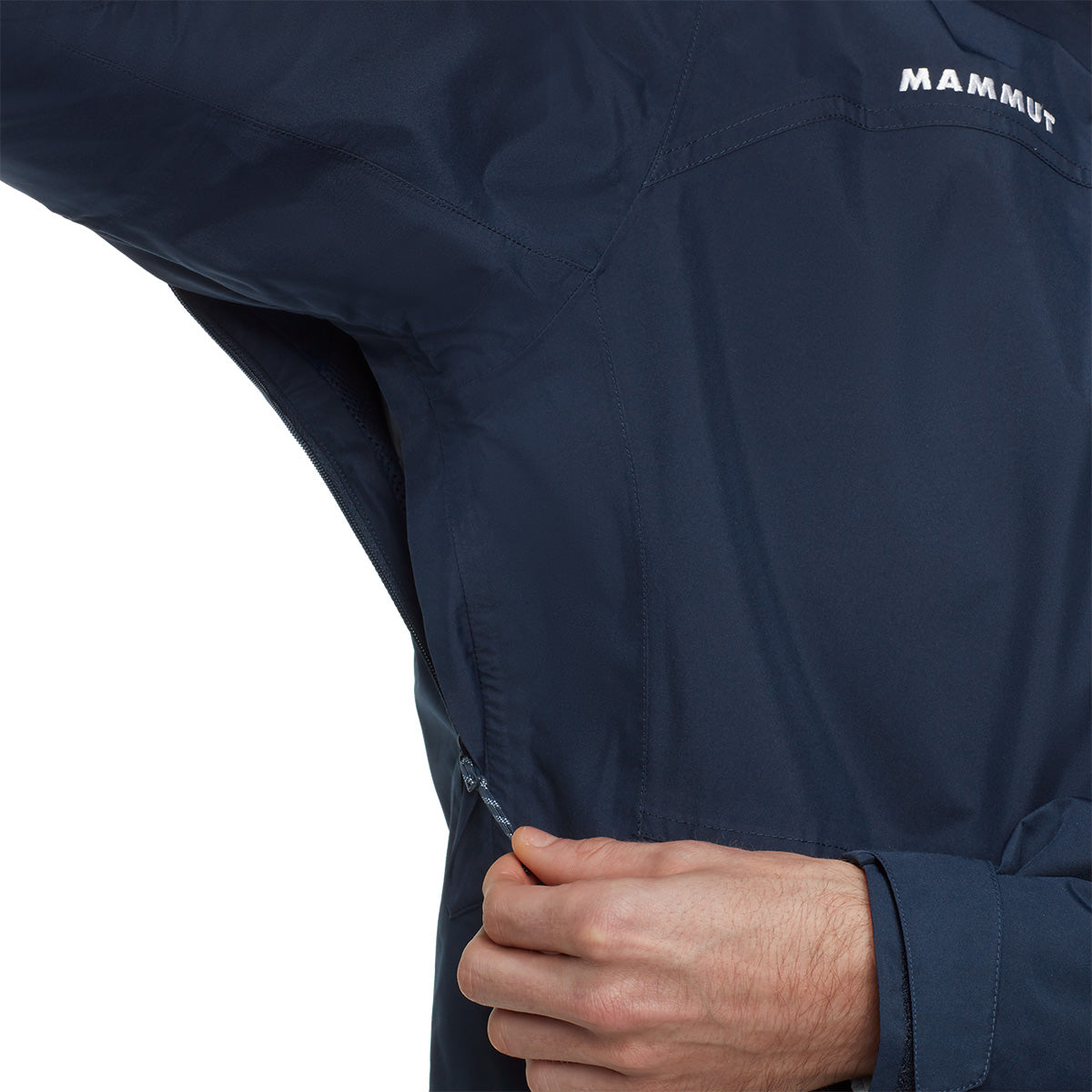 Jacheta Barbati Mammut Treeline 3 In 1 Hs Hooded Marine-Silver Sage