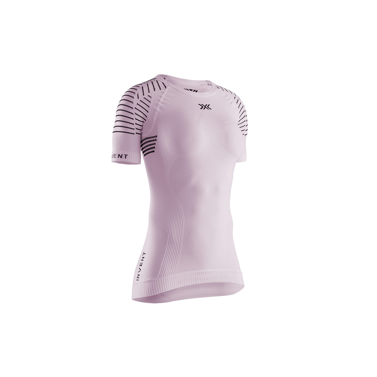 Tricou Femei X-Bionic Invent 4.0 LT Winsome Orchid/Opal Black
