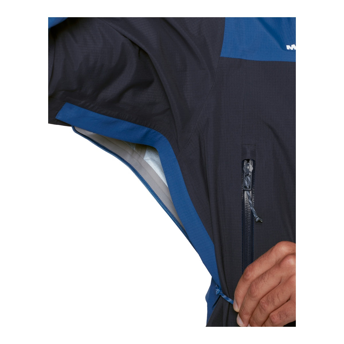 Jacheta Barbati Mammut Alto Guide HS Hooded Marine-Tschiel