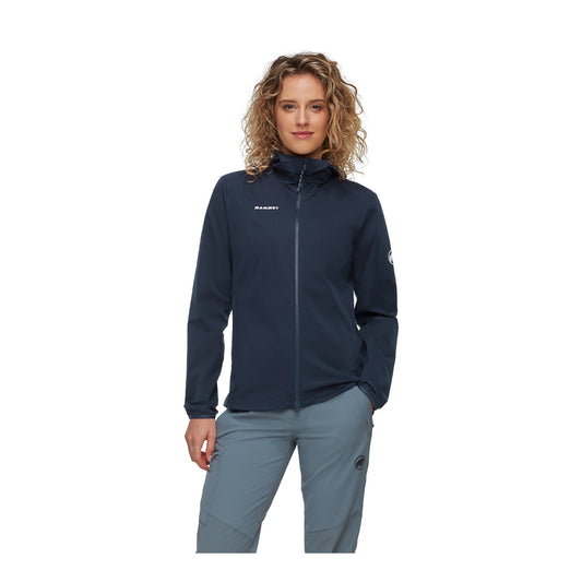 Jacheta Softshell Femei Mammut GRANITE SO Hooded Marine