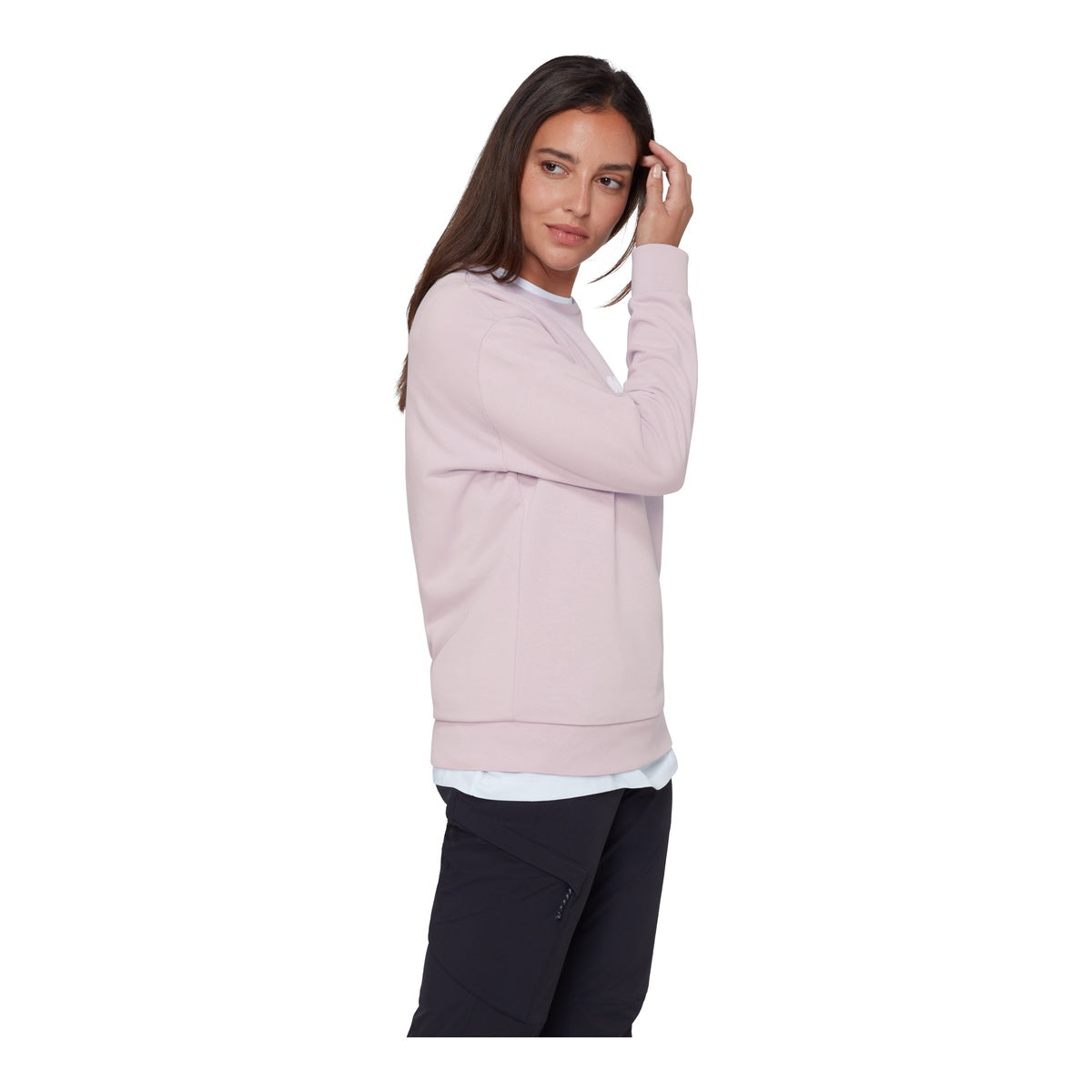 Bluza Femei Mammut Core ML Crew Neck Logo Alpine Calamint