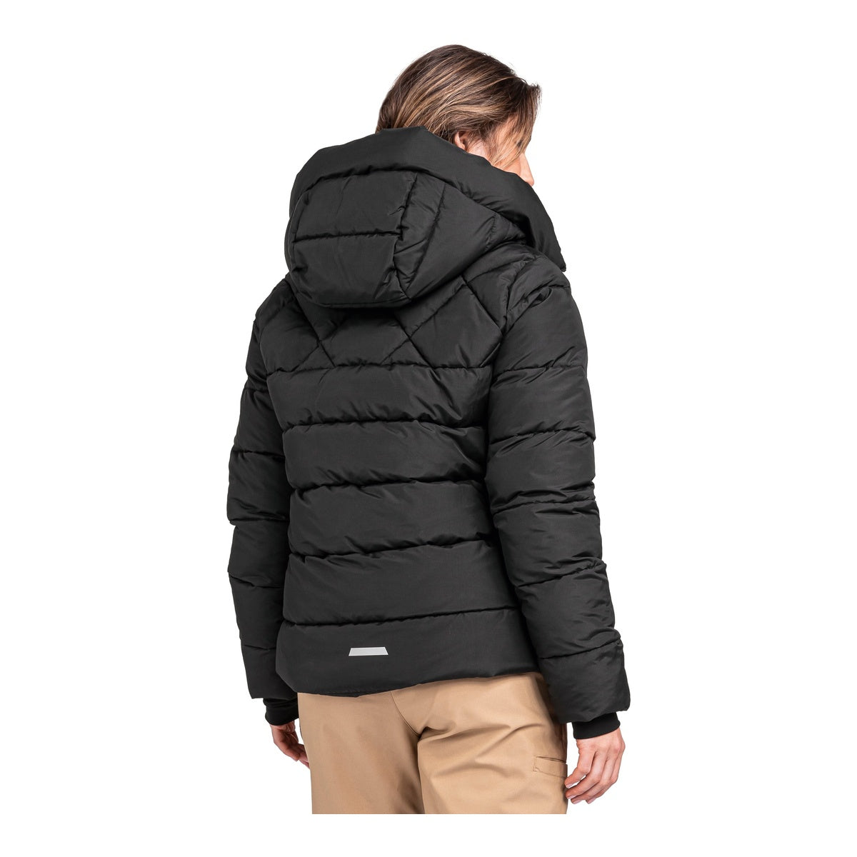 Jacheta Femei Schoffel Ins Boston Black