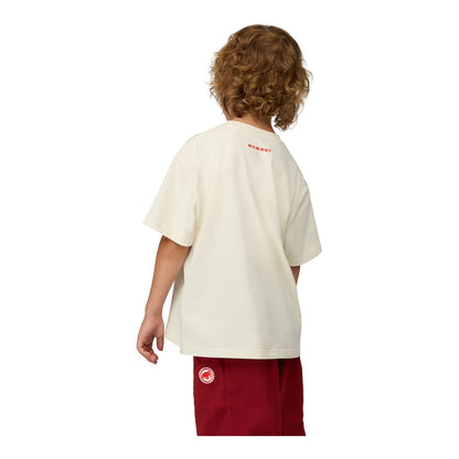 Tricou Copii Mammut Base Climbing Alb