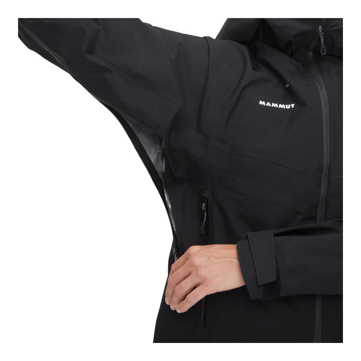 Jacheta Femei Mammut Crater IV HS Hooded Black