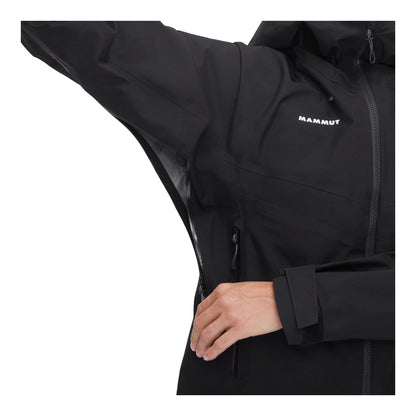 Jacheta Femei Mammut Crater IV HS Hooded Black