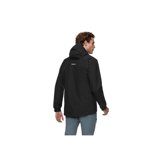 Jacheta Barbati Mammut Treeline Light HS Hooded Black