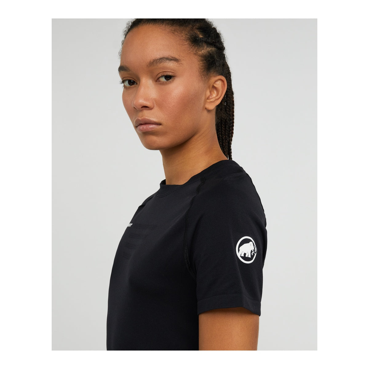 Tricou Femei Mammut All-Mountain Seamless Bl T-Shirt Mid Black
