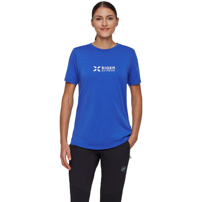 Tricou Femei Mammut Eiger Logo Blue