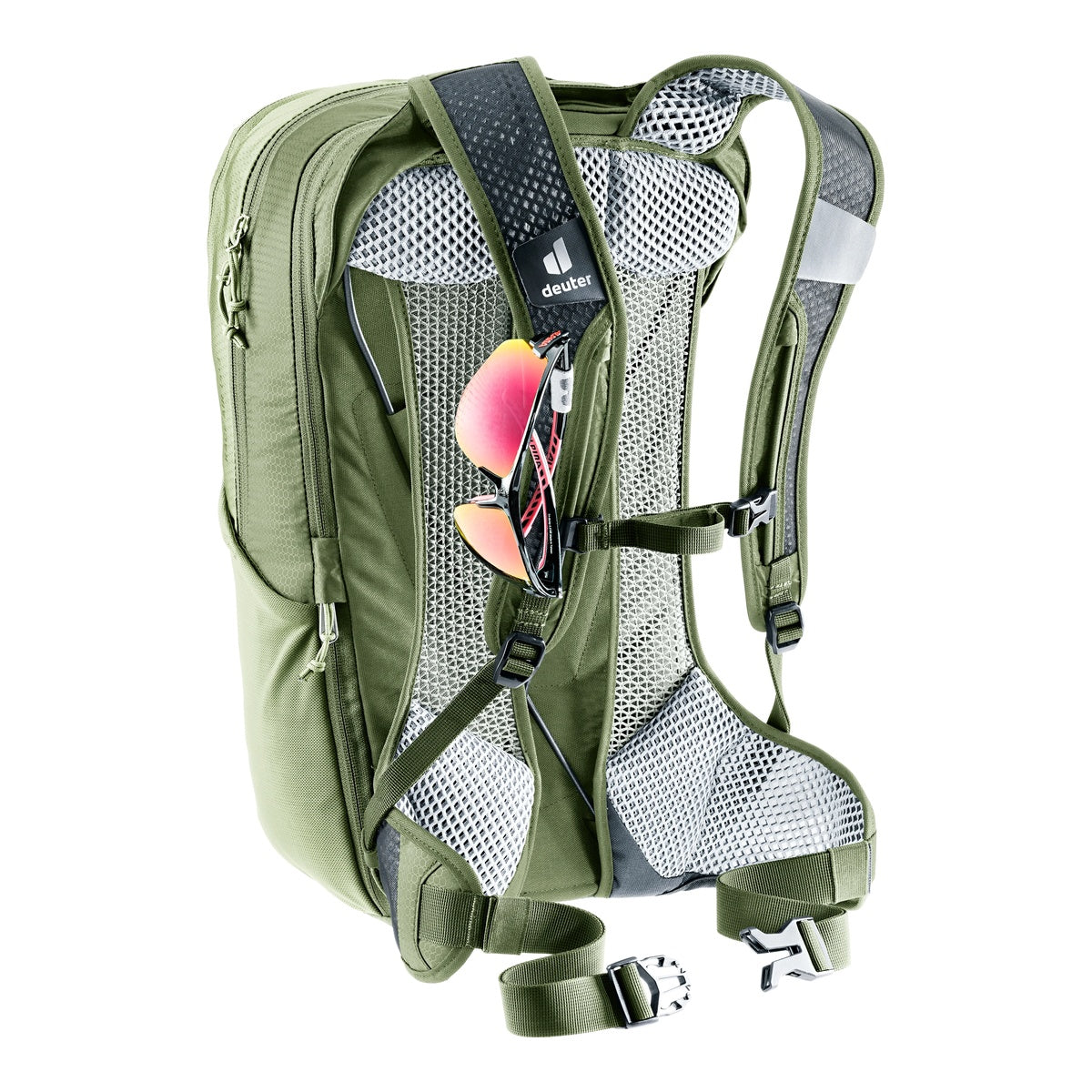 Rucsac Ciclism Barbati Deuter Race Air 14+3L Mineral Grove